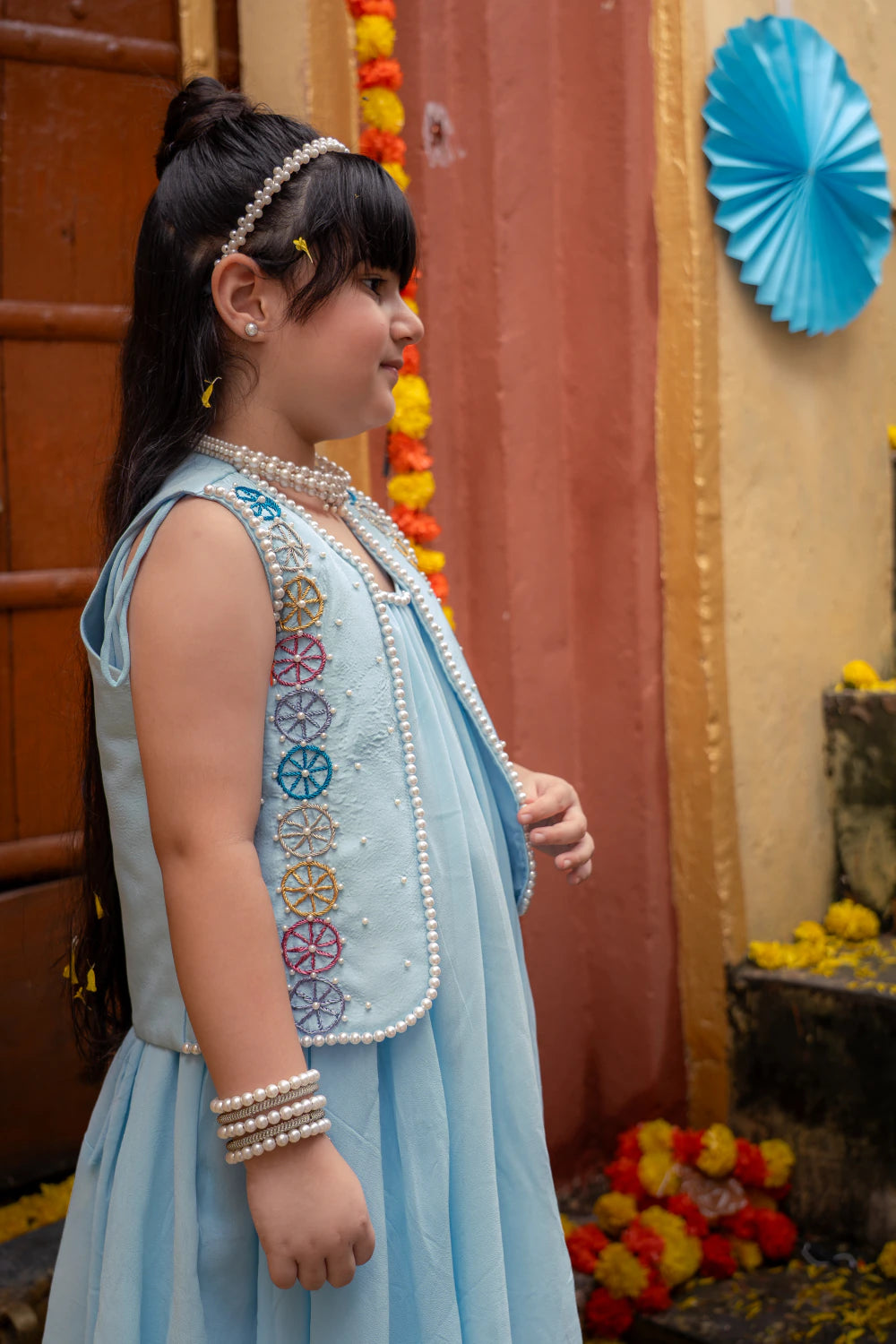 ICE CLOUD DRESS SET